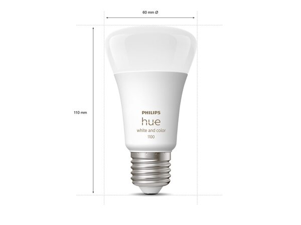 Philips HUE STARTKIT WHITE AND - COLOR AMB E27 A60 2 BULB
