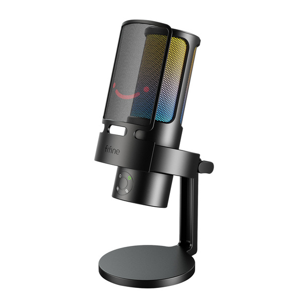 FIFINE AmpliGame A8B, USB, Condenser Microphone, Black