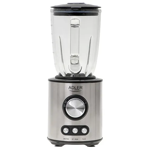 Adler AD 4078 1700 W 1,5 l -tehosekoitin, musta, ter&auml;s, l&auml;pin&auml;kyv&auml;