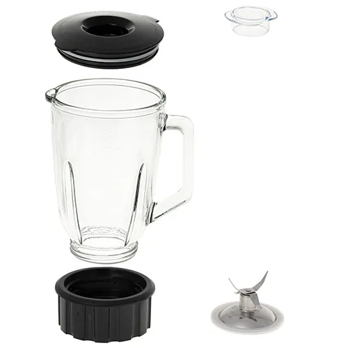 Adler AD 4078 1700 W 1,5 l -tehosekoitin, musta, ter&auml;s, l&auml;pin&auml;kyv&auml;