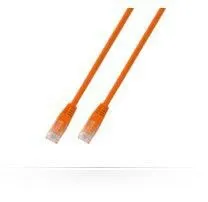 MicroConnect Cat5e UTP RJ45 3m -verkkokaapeli, oranssi