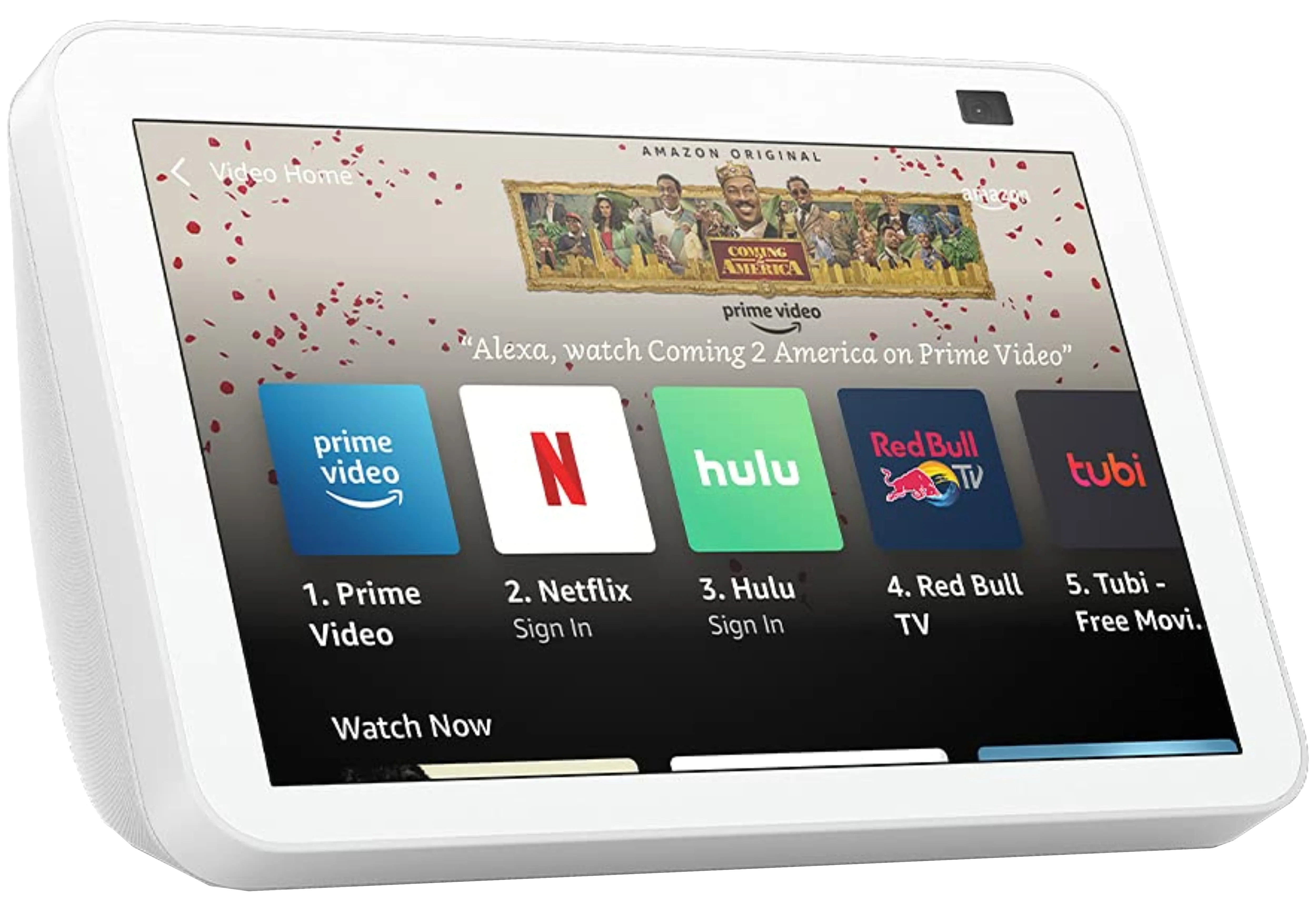 Amazon Echo Show 8 (2nd Gen) - smart speaker, Glacier White