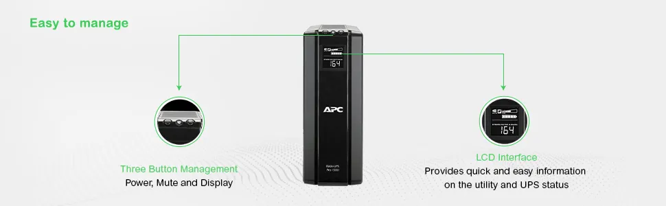 APC POWER-SAVING BACK-UPS PRO 1500 SCHUK