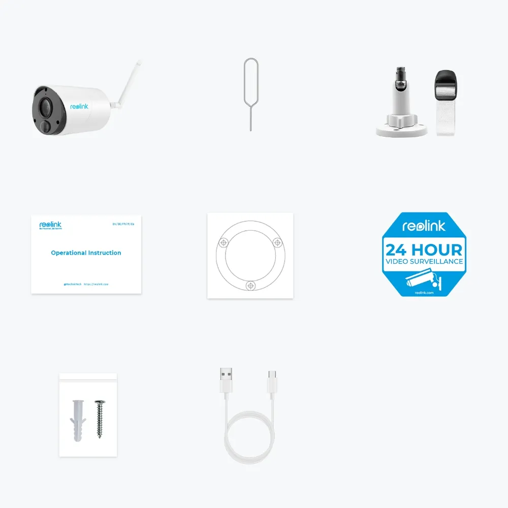 Reolink Argus Eco 2K | 3MP | Bullet | Battery