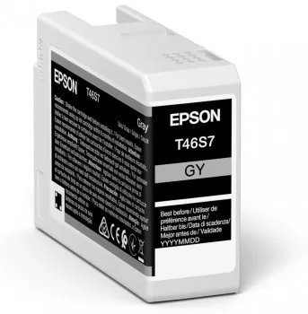 Epson T46S7 -mustekasetti, 25 ml, harmaa