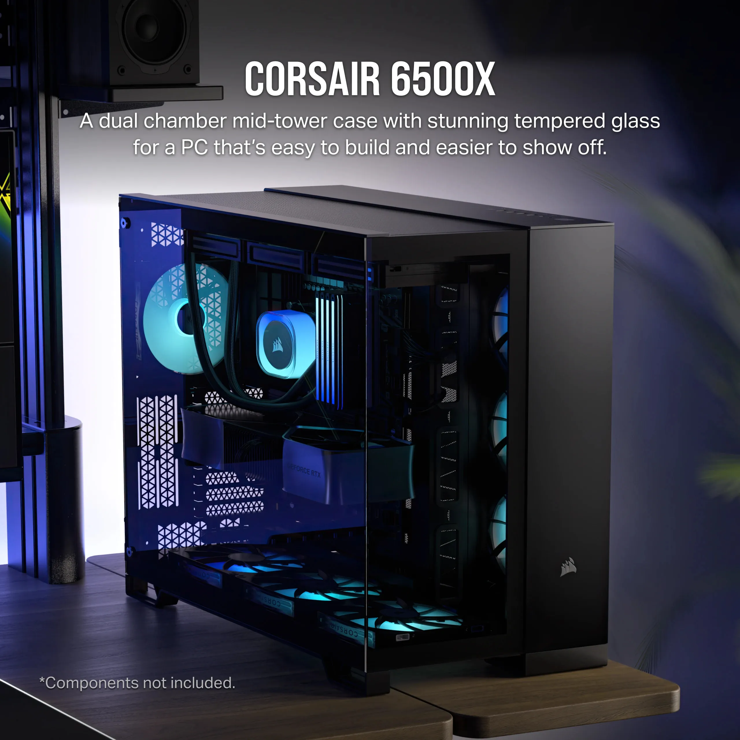Corsair 6500X Airflow - midi case, black