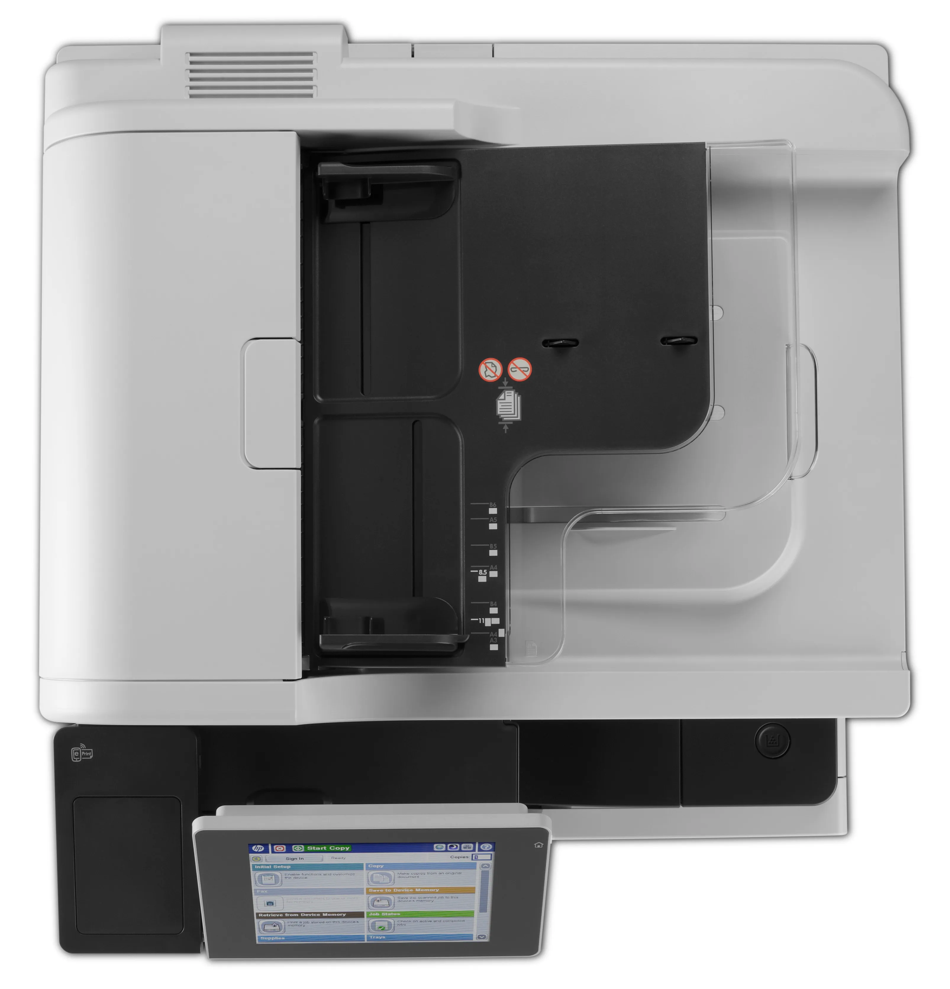 HP LaserJet Enterprise M725f Duplex, LAN, A3 - mono laser printer
