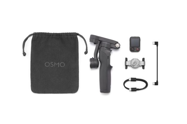 DJI Osmo Mobile 8P Standard Combo 3-axlad smartphone-gimbal, svart