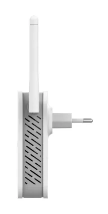 D-Link N300 Wi-Fi Range Extender,upp till 300 Mbps,10/100 Ethernet,vit
