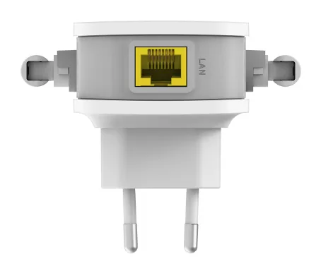 D-Link N300 Wi-Fi Range Extender,upp till 300 Mbps,10/100 Ethernet,vit