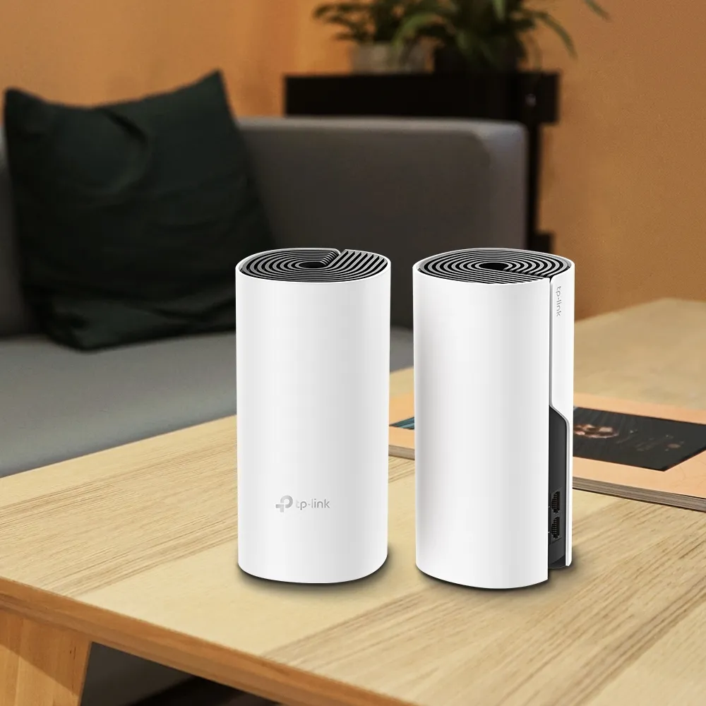 TP-Link Deco M4 Mesh WiFi System, Wi-Fi 5, Dual-band, 2 pcs, White