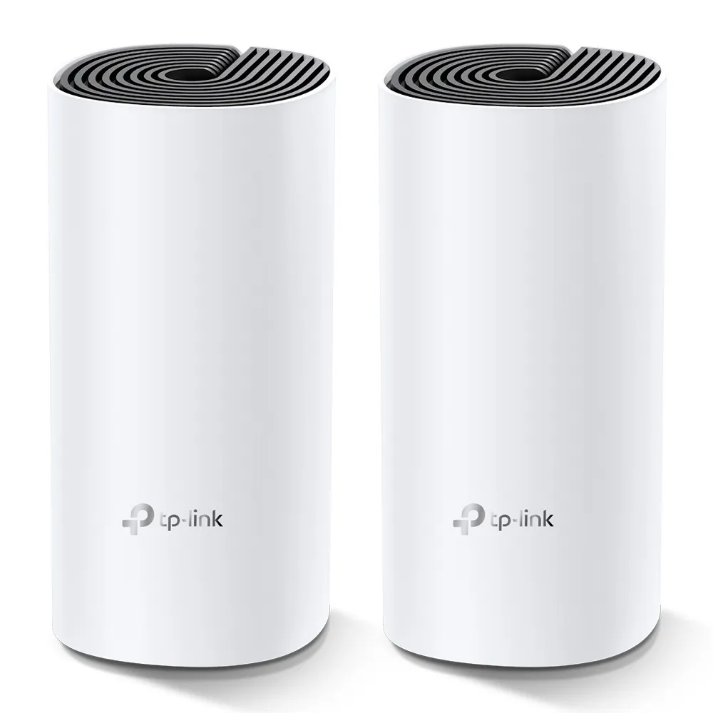 TP-Link Deco M4 Mesh WiFi System, Wi-Fi 5, Dual-band, 2 pcs, White