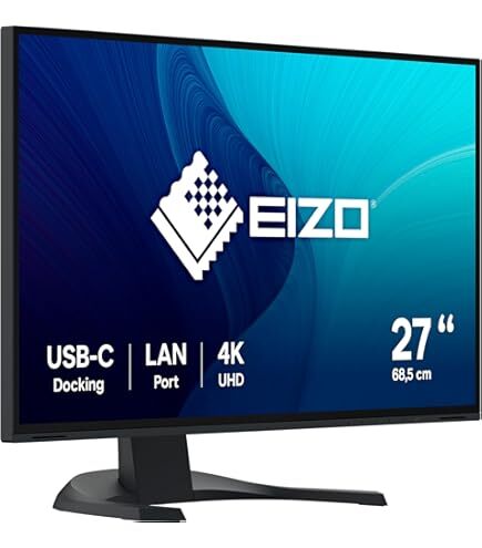 EIZO FlexScan EV2720S 27" QHD, IPS -n&auml;ytt&ouml;, USB-C hub