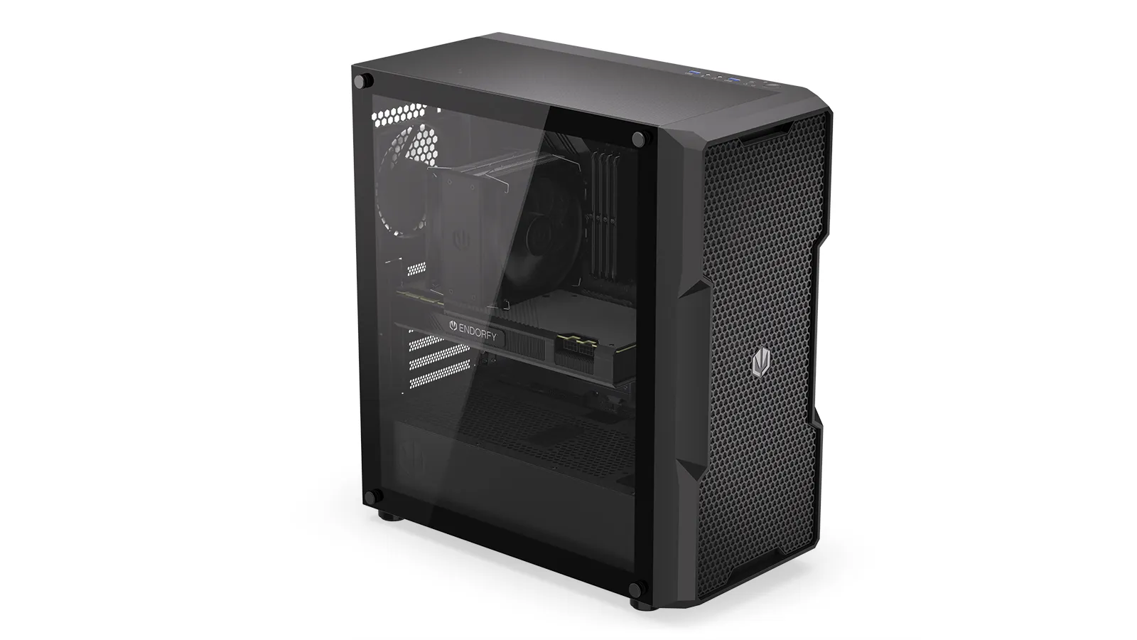 Endorfy Regnum 400 Air - Minitower chassi, Svart