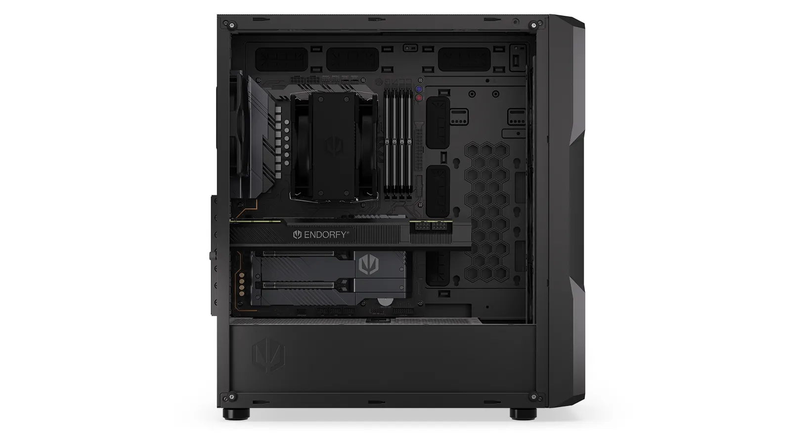 Endorfy Regnum 400 Air - Minitower chassi, Svart