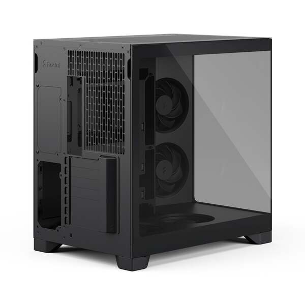 Fractal Design Pop 2 Vision -miditornikotelo ikkunalla, musta