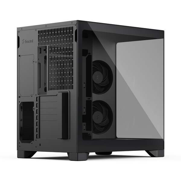 Fractal Design Pop 2 Vision -miditornikotelo ikkunalla, musta