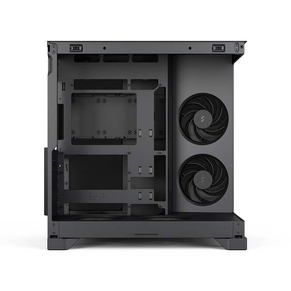 Fractal Design Pop 2 Vision -miditornikotelo ikkunalla, musta