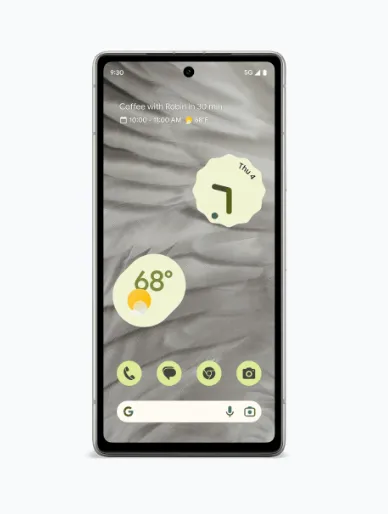 Google Pixel 7a 128/8GB Android - mobile phone, White