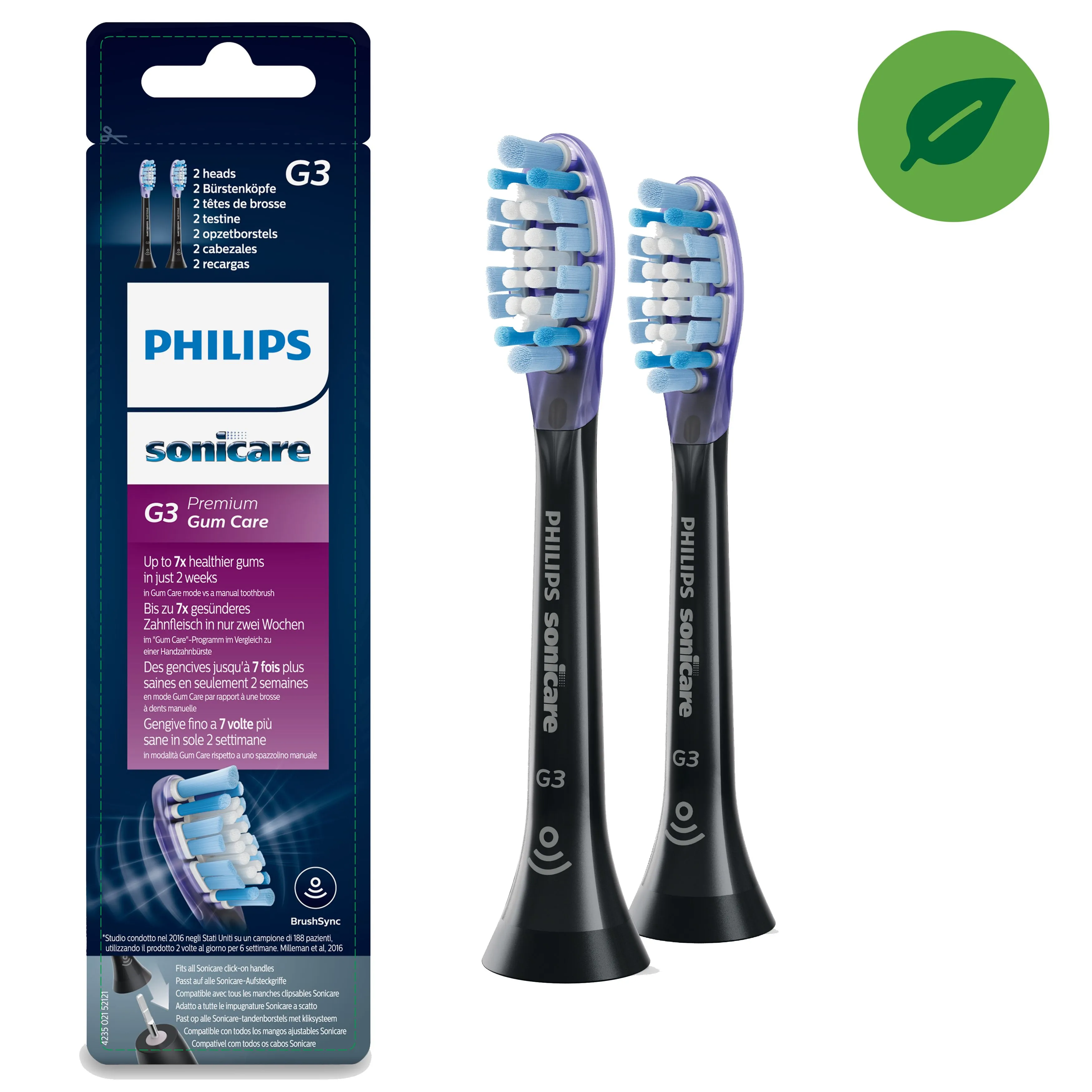 Philips Sonicare G3 Premium - borsthuvuden, 2 st