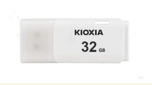 Kioxia TransMemory U202 USB 2.0 32GB memory stick, White