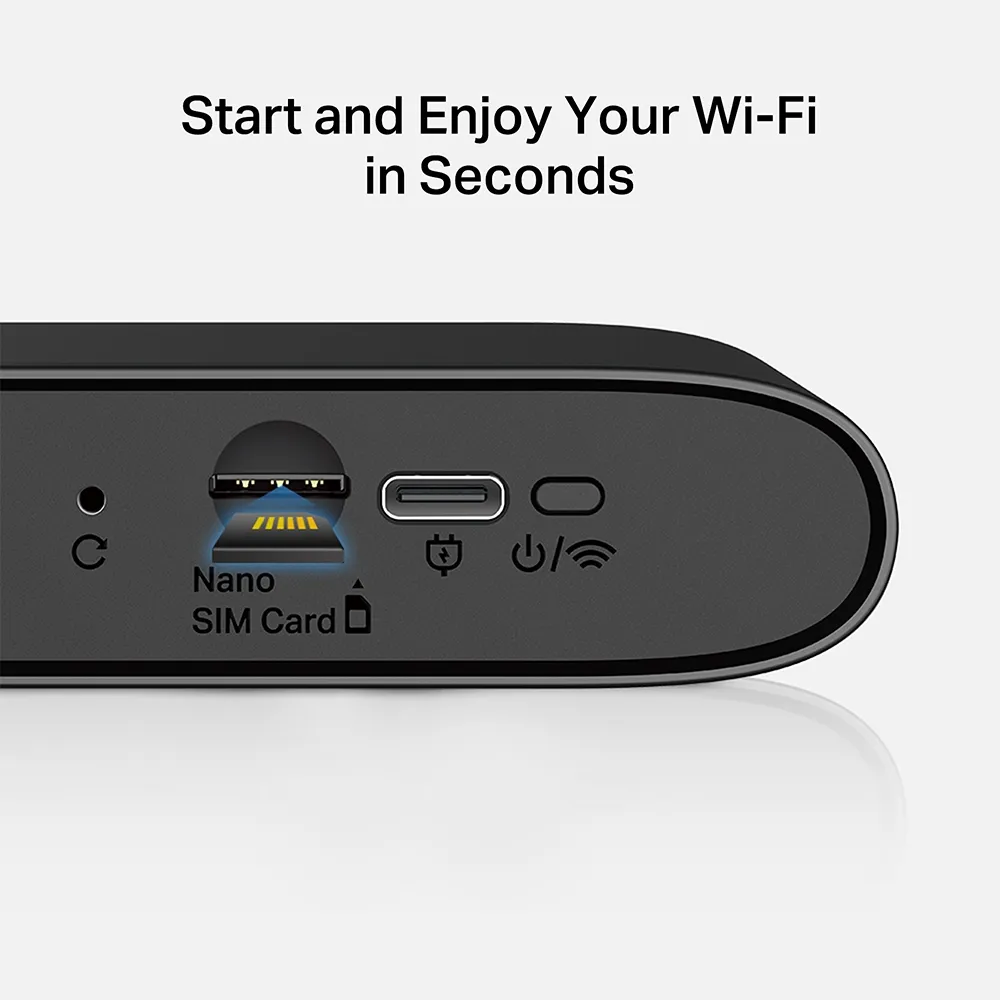 Mercusys MT110 4G LTE - mobilt WiFi-modem