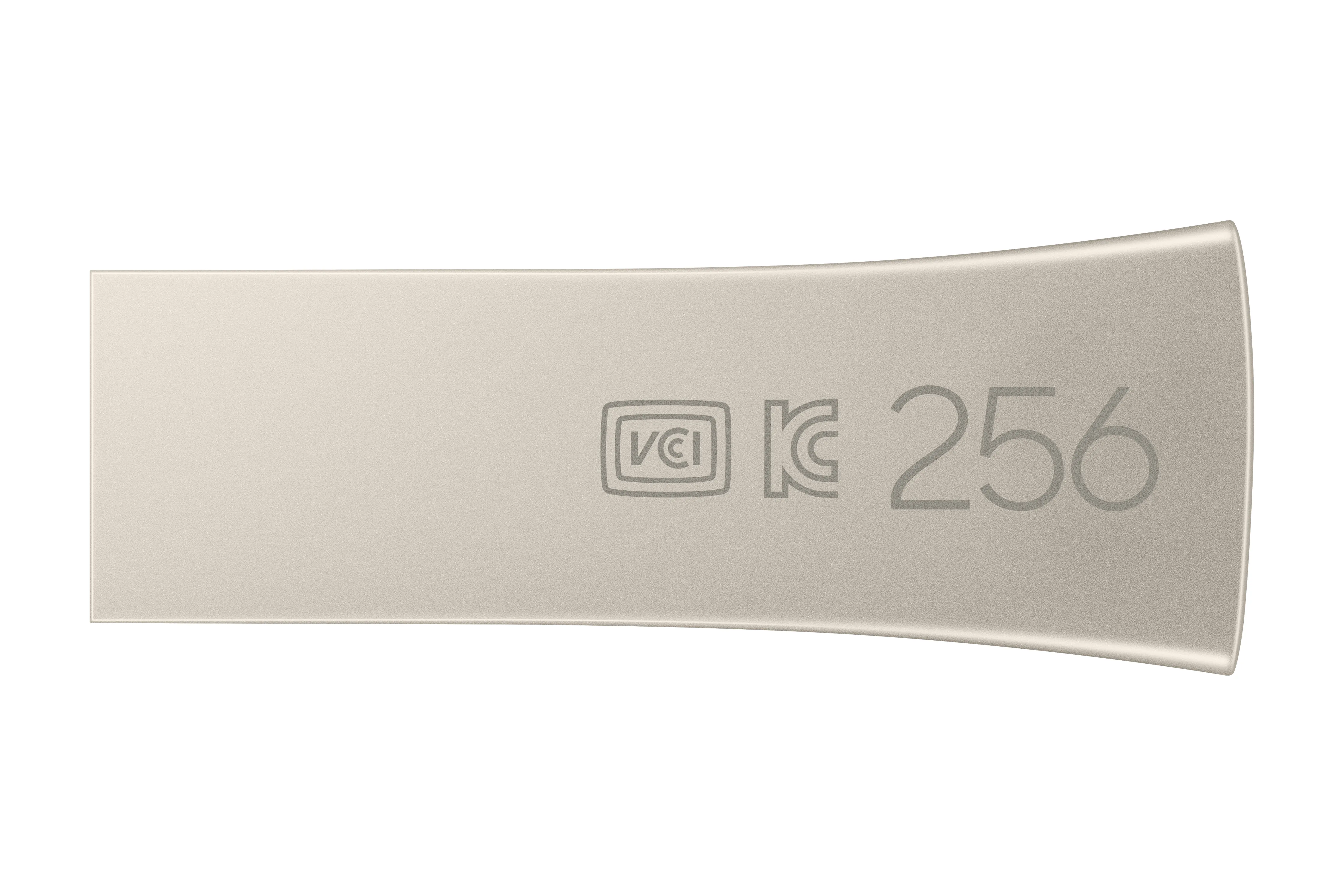 Samsung BAR Plus USB 3.2 Gen 1 256 Gt -muistitikku, hopea