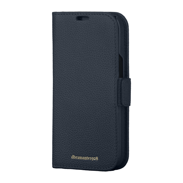 Dbramante1928 New York, iPhone 15 Plus - 2-in-1 Wallet Case, Pacific Blue
