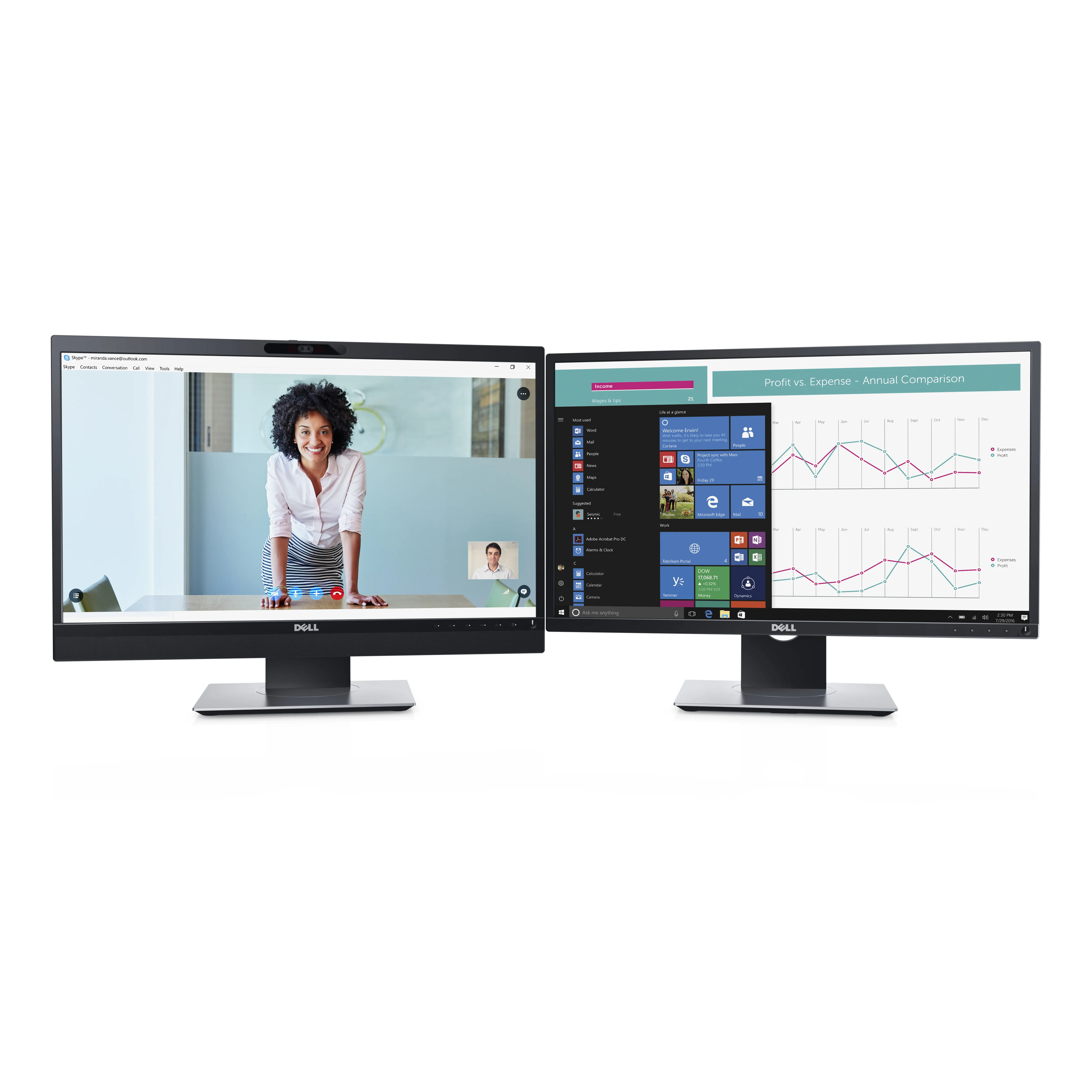 Dell 23.8" P2418HZ, Full HD, IPS -n&auml;ytt&ouml;