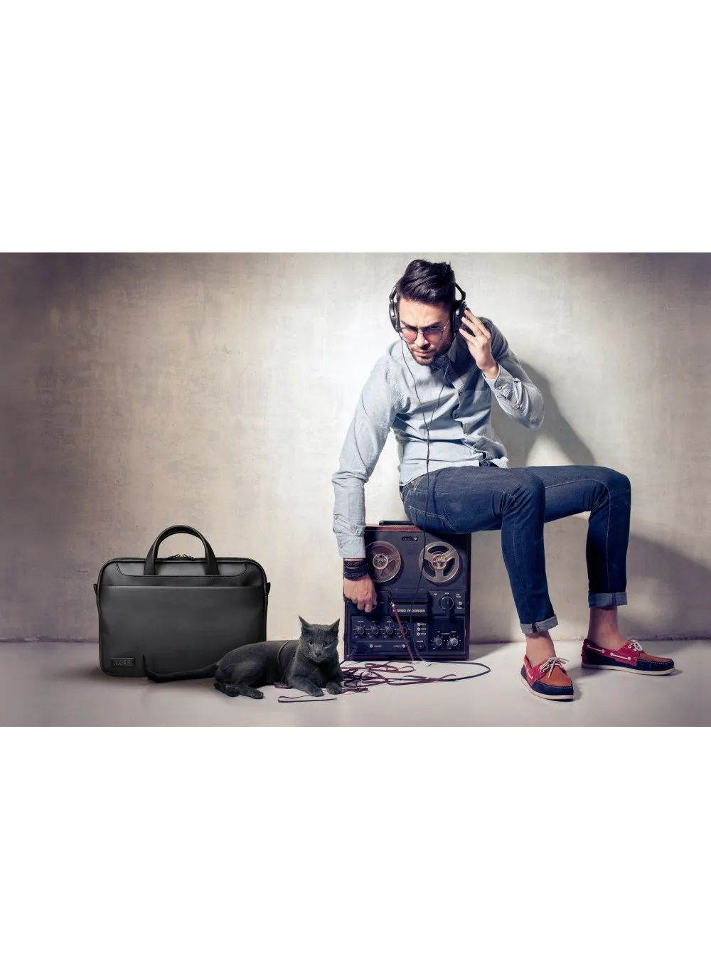 PORT Designs 14--15-6- Zurich TL Simili-leather Notebook Case Black- 110301