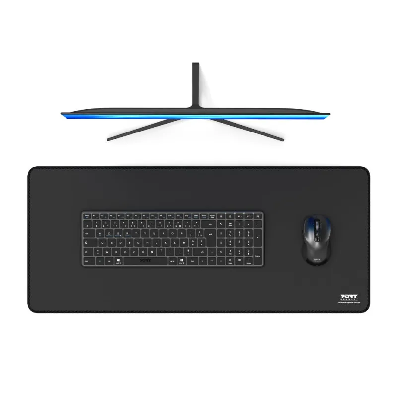 Port Designs MousePad Pro Mousepad, 700x300 mm, Black