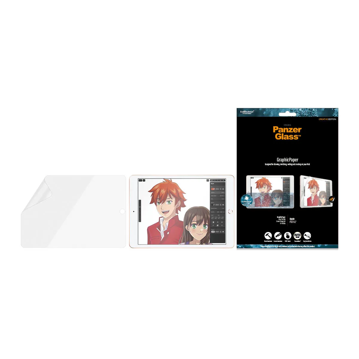 PanzerGlass iPad 10.2" -panssarilasi