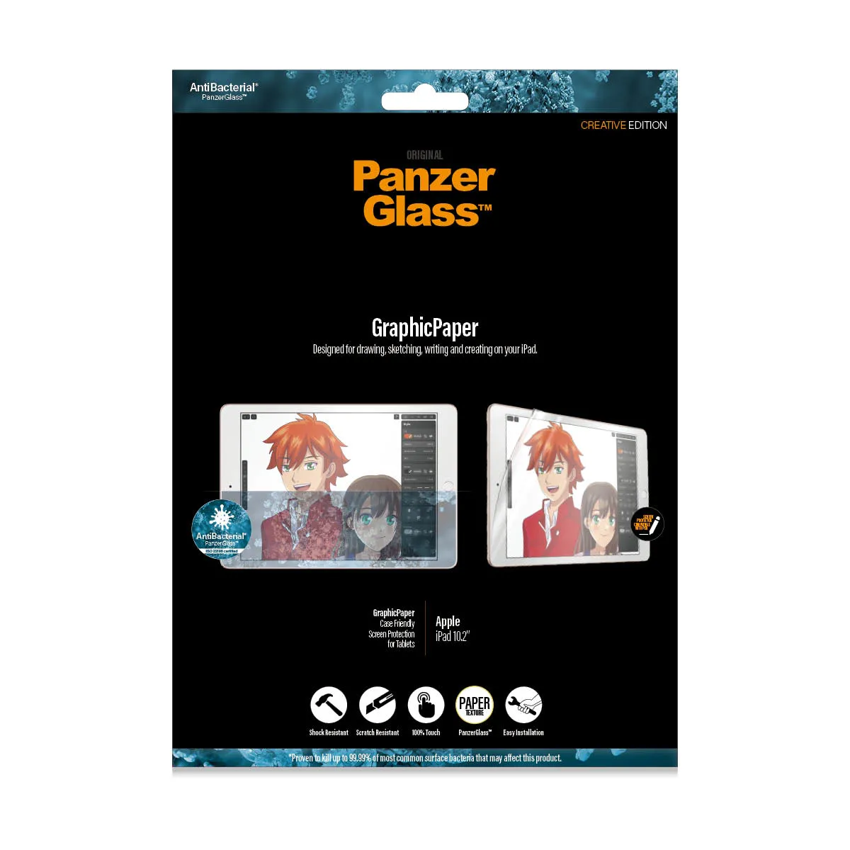 PanzerGlass iPad 10.2" -panssarilasi