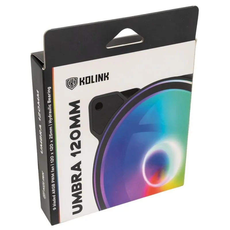 Kolink Umbra, ARGB PWM, 120mm - case fan