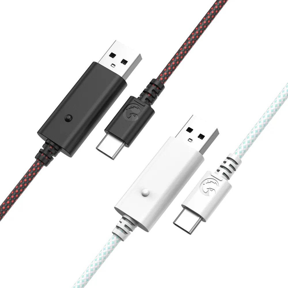 GameSir PJAC10-2 USB-A to USB-C cable, 3 m, Light Cyan