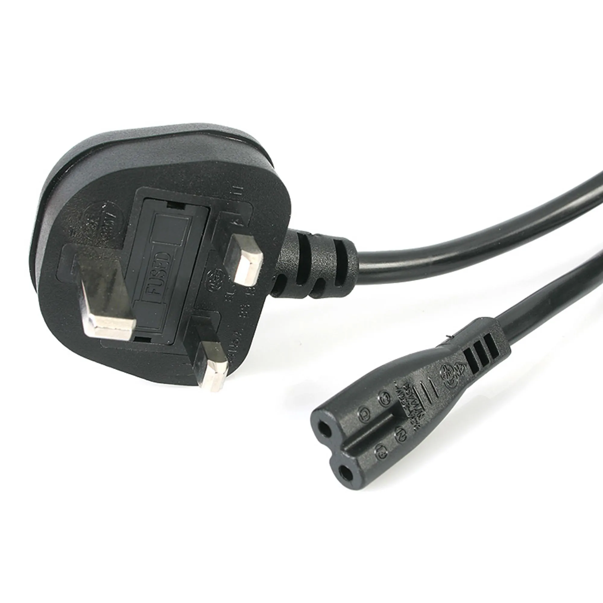 1M UK PLUG TO C7 POWER CORD