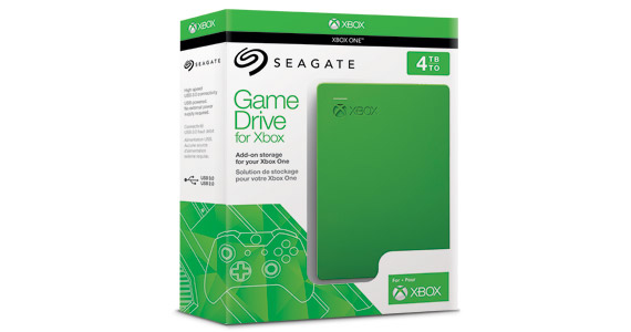 Seagate Game Drive For Xbox 2TB - External HDD, green