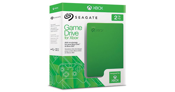 Seagate Game Drive For Xbox 2TB - External HDD, green