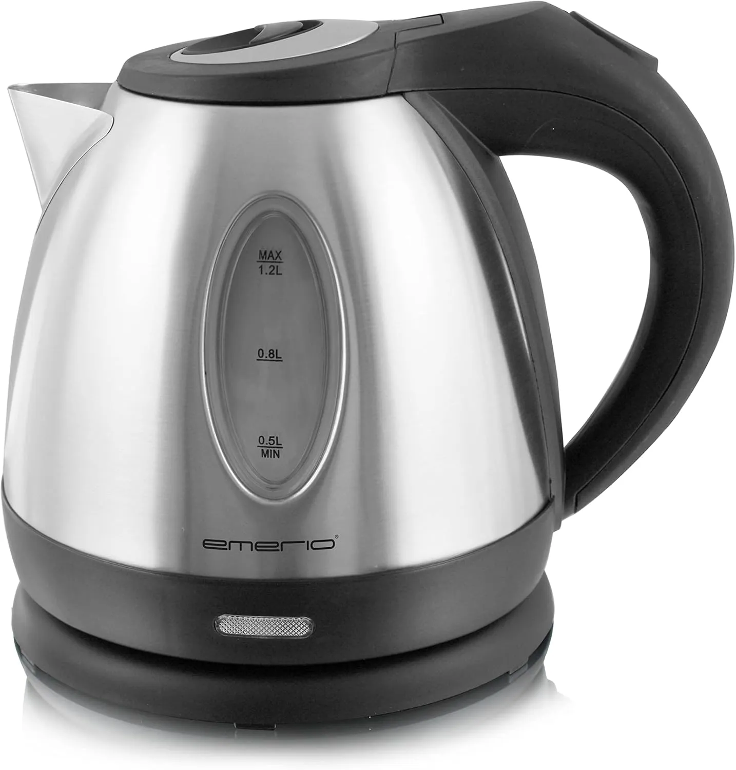 Emerio WK-108079 - vattenkokare, 1.2l, stainless steel