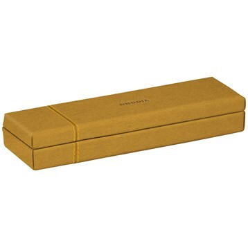 Rhodiarama pencil box 21x5,5x3cm Gold