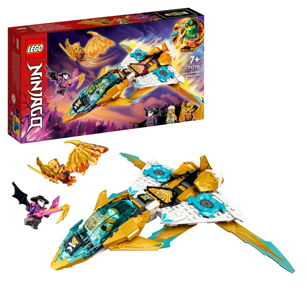 Lego Ninjago -Zanen kultainen lohik&auml;&auml;rmelentokone 71770