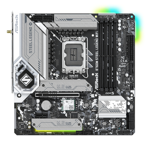 ASRock B760M Steek Legend Wi-Fi mATX - motherboard