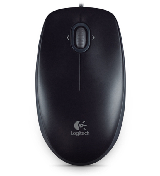Logitech M100 - mus, svart