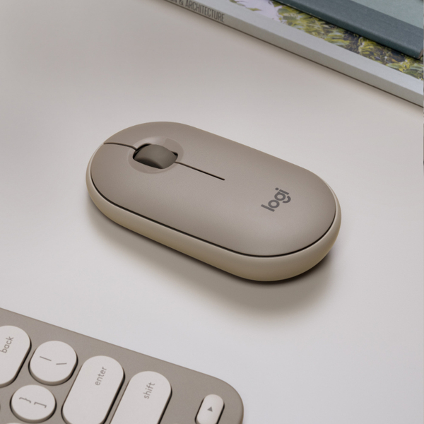 Logitech Pebble M350 Wireless Mouse - mus, Slipa