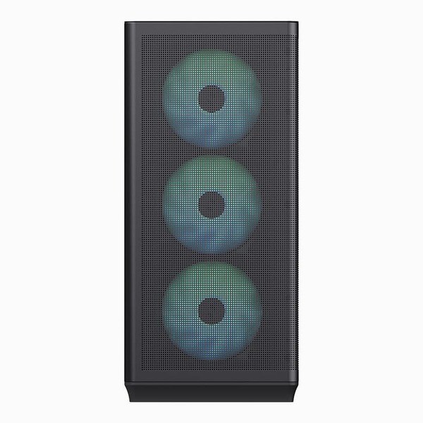 Aerocool APNX C1-BK-V1 ARGB Midi-Tower Case with RGB lighting, Black