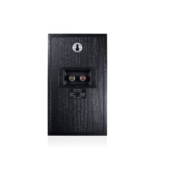 Canton GLE 416.2, Onwall speaker, 6" LF, 1" HF, 4-8 Ohm, Black, Single unit