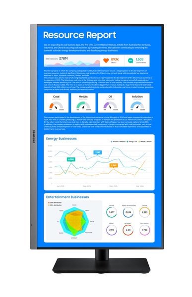 Samsung 24" S24R650F, Full HD, IPS - monitor