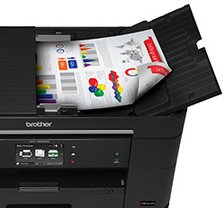 Brother MFC-J5920DW - Monitoimitulostin - v&auml;ri - mustesuihku - 215.9 x 355.6 mm (alkuper&auml;inen) - A3/Ledger (media) - jopa 12 sivua/min (kopiointi) - jopa 35 siv