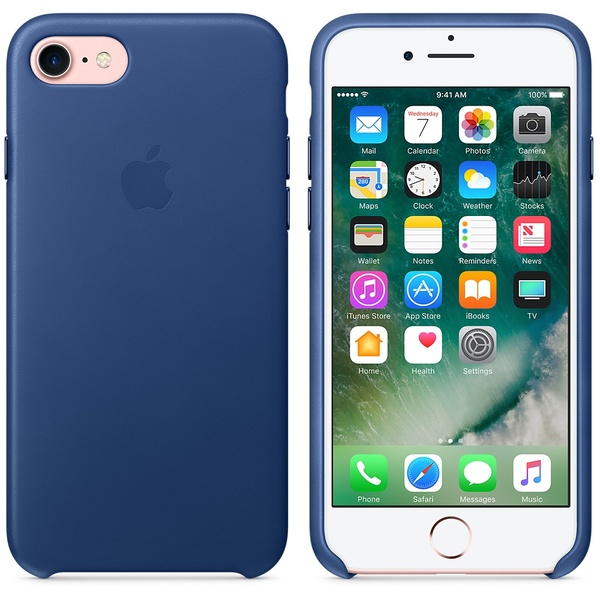 Apple iPhone 7 Leather Case - Sapphire