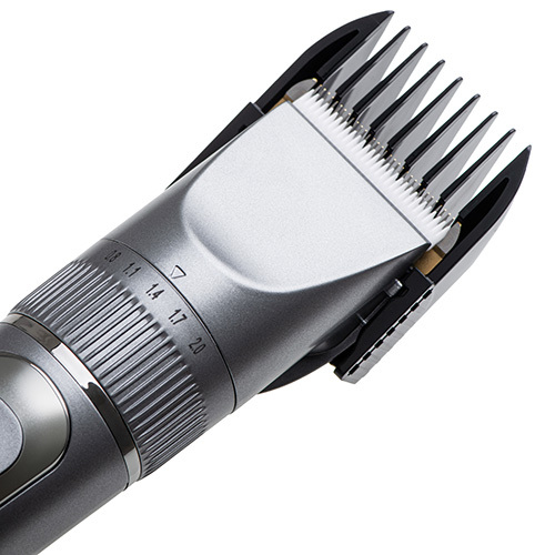 Mesko MS 2843 Cordless Hair Clipper, Black/Silver